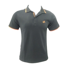Áo thun nam cá sấu màu đen size M chính hãng