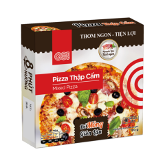 Pizza thập cẩm GO! 120g chính hãng