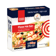 Pizza hải sản GO! 120g chính hãng