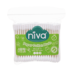 Tăm bông Niva thân giấy AZP3 200 cây chính hãng
