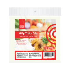 Giấy thấm dầu GO! 50 tờ size 19.5 x 22cm chính hãng
