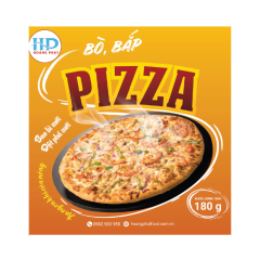 Pizza Hoàng Phát bò bắp 180g chính hãng