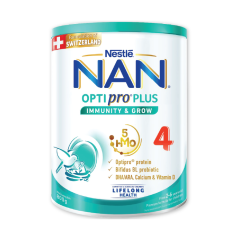 SPDD Nan 4 Optipro Plus (2-6 tuổi) hộp thiếc 800g chính hãng