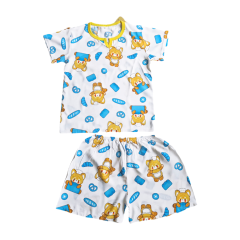 Bộ tole tay ngắn bé trai Trúc An Viet 05/2024 size 6 chính hãng