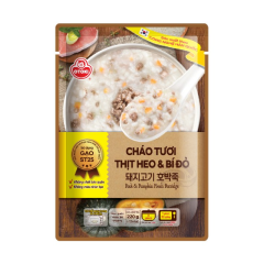 Cháo tươi thịt heo bí đỏ Otoki 220g chính hãng