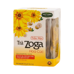 Trà Việt Anh Zoga thảo mộc hương cúc 21 gói x 2g chính hãng