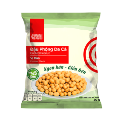 Đậu phộng da cá vị dừa GO! 80g chính hãng