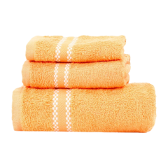Khăn tắm Hải Cẩu cotton vàng 60x118 212g BHN4 chính hãng
