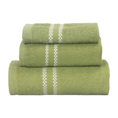 Khăn tắm Hải Cẩu cotton xanh lá 60x118 212g BHN4 chính hãng