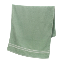 Khăn mặt QP FHN3 xanh lá 80g 34x78cm chính hãng