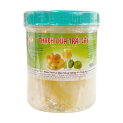 Thạch dừa trái cây Foli hủ 1kg chính hãng
