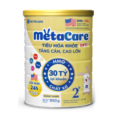 SPDD MetaCare Opti 2+ (2-10 tuổi) hộp 850g chính hãng