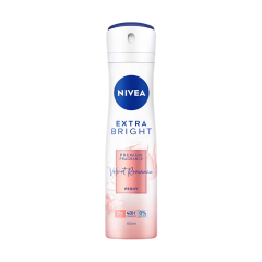 Xịt khử mùi Nivea Extra Brightening Velvet Romance 150ml chính hãng