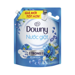 Nước giặt Downy biển xanh tươi mát túi 2.65kg chính hãng