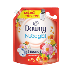 Nước giặt Downy cam chanh thanh mát túi 2.65kg chính hãng