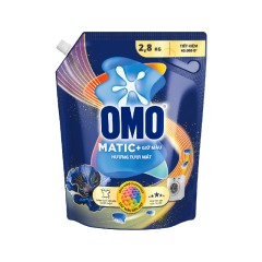 Nước giặt OMO Matic giữ màu cửa trước túi 2.8Kg chính hãng
