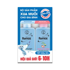 Bộ sản phẩm xịt chống muỗi Remos 70ml chính hãng