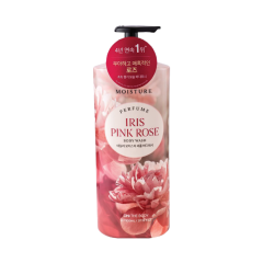 Sữa tắm On The Body Iris Pink Rose chai 1100ml chính hãng