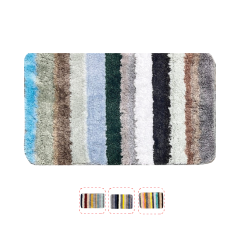 Thảm lông chống trượt kẻ sọc 40 x 60cm JSC-7 chính hãng