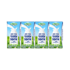 Lô 4 Sữa NutiMilk ít đường 110ml chính hãng | Siêu Thị GO!– Thực phẩm giá tốt