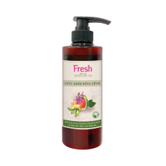 Dầu gội thảo mộc Fresh chắc khỏe bồng bềnh chai 480g chính hãng