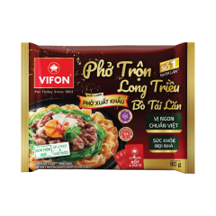 Phở trộn Long Triều Vifon vị bò tái lăn gói 90g chính hãng