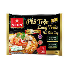 Phở trộn Long Triều Vifon vị hải sản cay gói 90g chính hãng