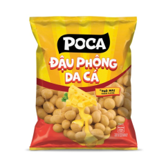 Đậu phộng da cá Poca vị phô mai 68g chính hãng