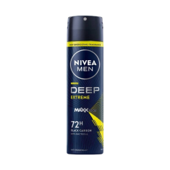 Xịt khử mùi Nivea Men Deep Extreme 150ml chính hãng