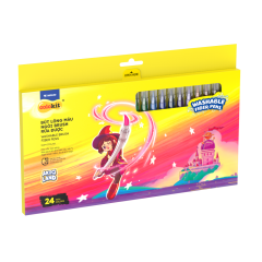 Bút lông màu rửa được Thiên Long SWM-C011/AK 24 màu chính hãng
