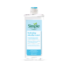Nước tẩy trang Simple WaterBoost sạch sâu và cấp ẩm 400ml chính hãng
