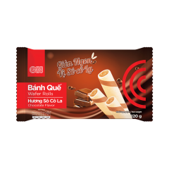 Bánh quế GO! hương socola 120g chính hãng