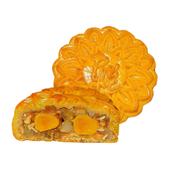 Bánh trung thu Bibica thập cẩm lạp xưởng 2 trứng 210g chính hãng