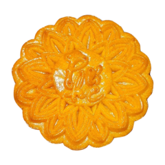 Bánh trung thu Bibica sữa dừa 2 trứng 210g chính hãng