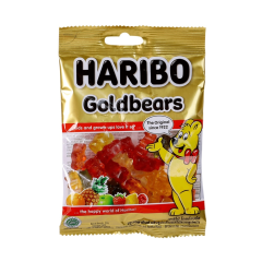 Kẹo dẻo Haribo Goldbears Sour gói 80g chính hãng