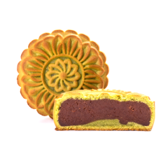 Bánh trung thu tươi GO! Trà xanh đậu đỏ 150g chính hãng
