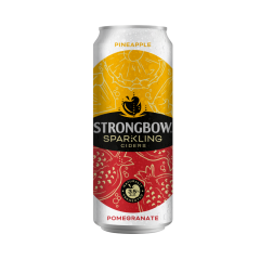 Strongbow Sparkling Ciders vị thơm và lựu lon 320ml chính hãng