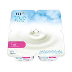 Lô 4 sữa chua TH true Yogurt ít béo 100g chính hãng | Siêu Thị GO!– Thực phẩm giá tốt