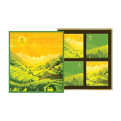 Hộp 4 bánh trung thu Bảo Ngọc Mùa Vàng Việt Nam 320g chính hãng