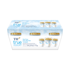 Lốc 3 sữa chua cốm nếp giòn TH True Yogurt hộp 110g chính hãng | Siêu Thị GO!– Thực phẩm giá tốt