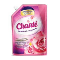 Nước giặt xả Chante hương hoa Hồng Pháp túi 3.05kg chính hãng