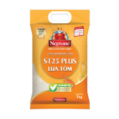 Gạo ST25 Neptune lúa tôm túi 5kg chính hãng | Siêu Thị GO!– Thực phẩm giá tốt