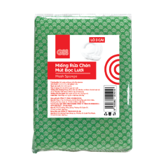 Lô 3 miếng rửa chén GO! mút bọc lưới chính hãng