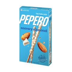 Bánh Lotte Pepero Snow Almond 32g chính hãng