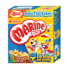 Bánh Marine Boy vị rong biển tuyết xanh 70g chính hãng