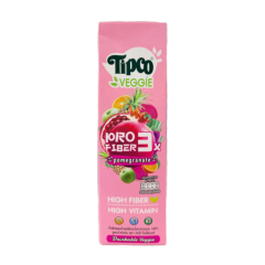 Nước ép Tipco Pro Fiber 5X lựu và rau củ hỗn hợp 1 lít chính hãng