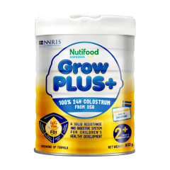 SPDD Nuti Grow Plus Vàng 2+ (trên 2 tuổi) hộp 800g chính hãng