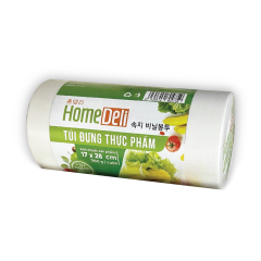Túi thực phẩm tự hủy sinh học HomeDeli 17 x 28cm x 700g chính hãng