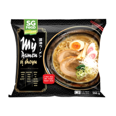 Mỳ ramen SG Food vị shoyu gói 350g chính hãng