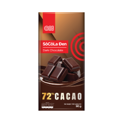Socola đen GO! 72% cacao thanh 90g chính hãng